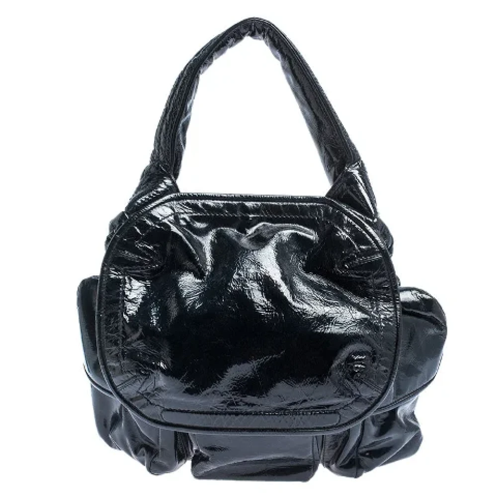 Givenchy Pre-owned Leather handbags Black Dames