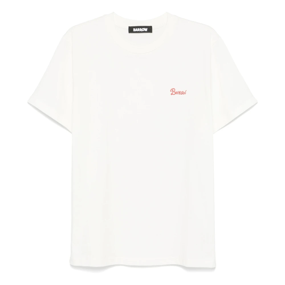Barrow Jersey T-Shirt White Heren