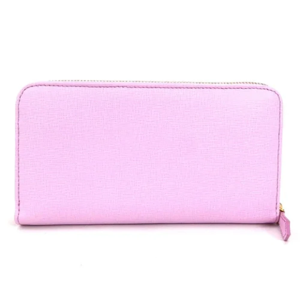Fendi Vintage Pre-owned Leather wallets Pink Dames