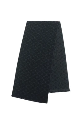 Pre-owned Monogram Wool Scarf