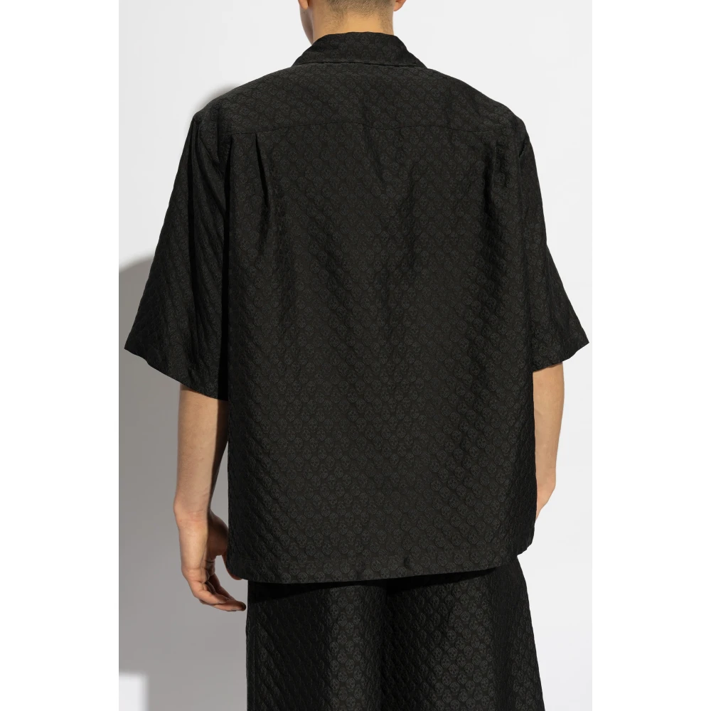 alexander mcqueen Overhemd met zak Black Heren