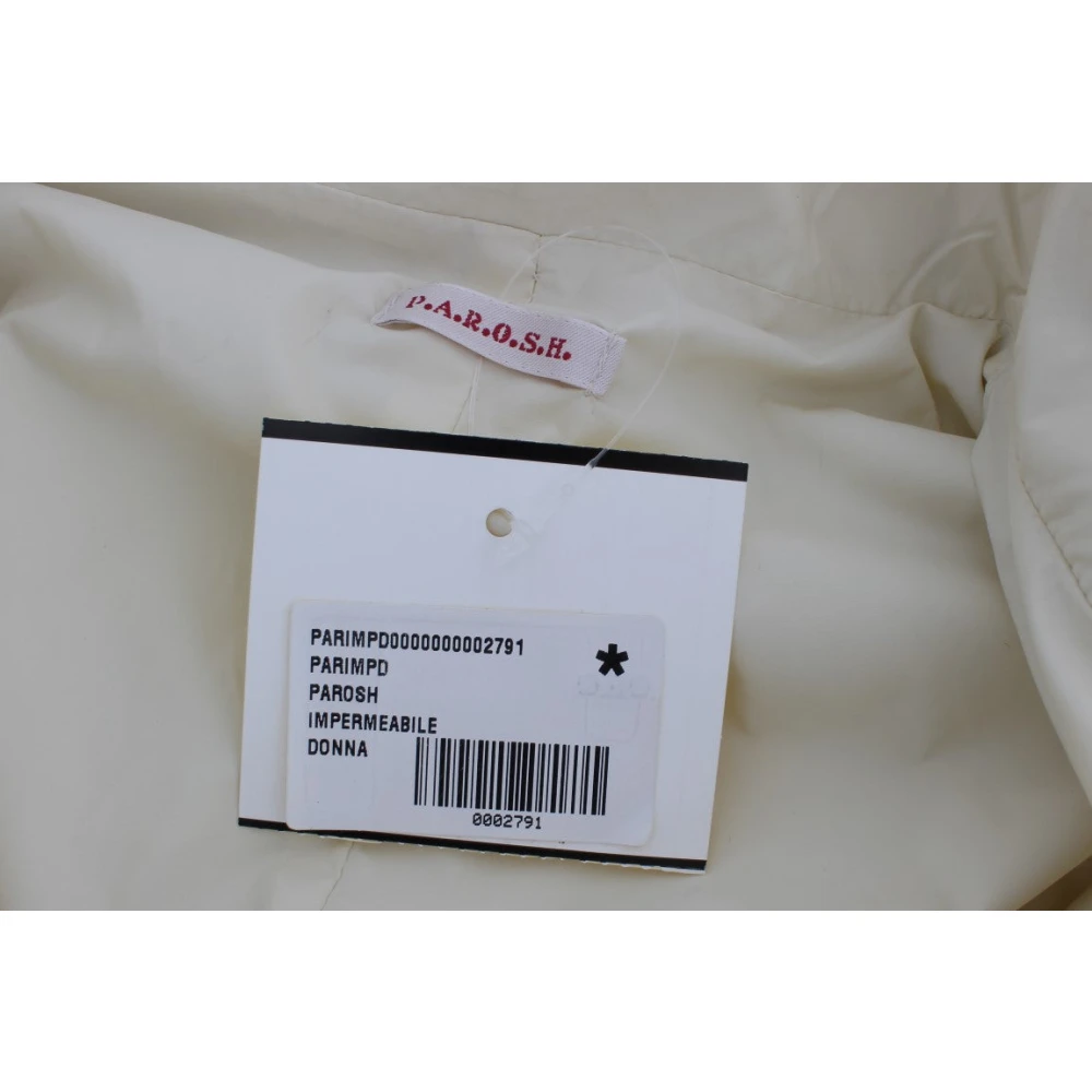 P.a.r.o.s.h. Trench Coats Beige Dames