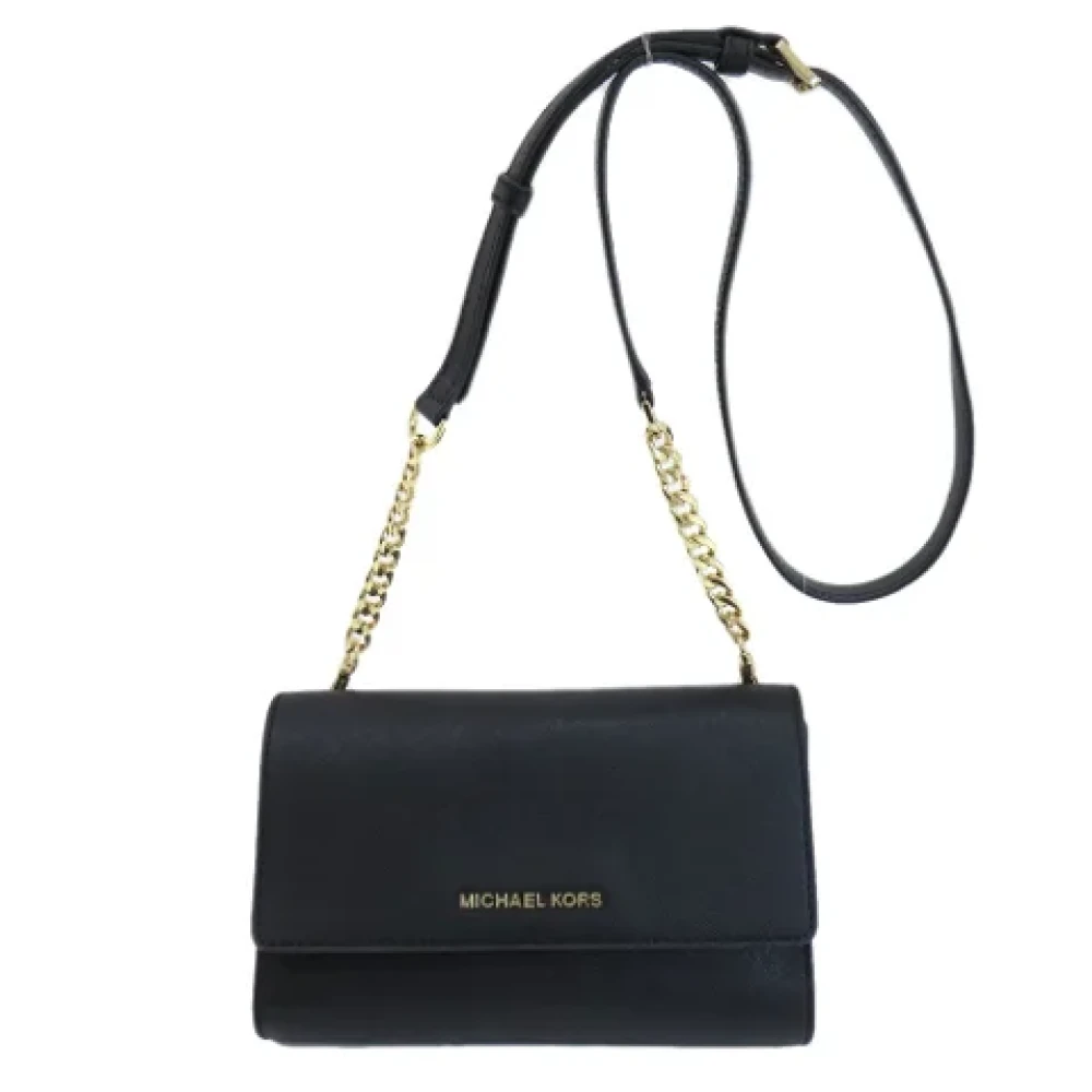 Michael Kors Pre-owned Plastic shoulder-bags Black Dames