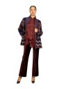 pantalon-evase-en-velours-bleu