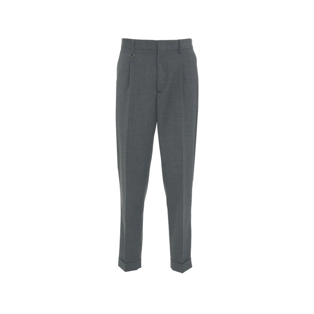 Paolo Pecora Grijze Broek Aw24 Gray Heren