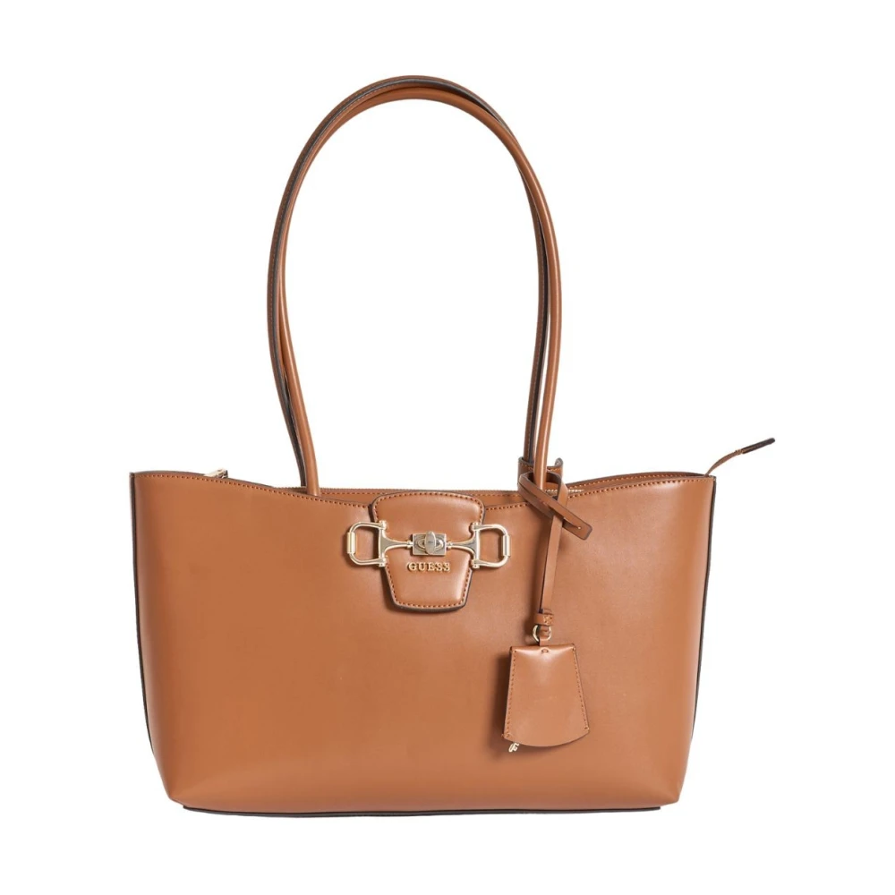 Guess Women's Brown Shoulder Bags, One Size, Janie Girlfriend Sat