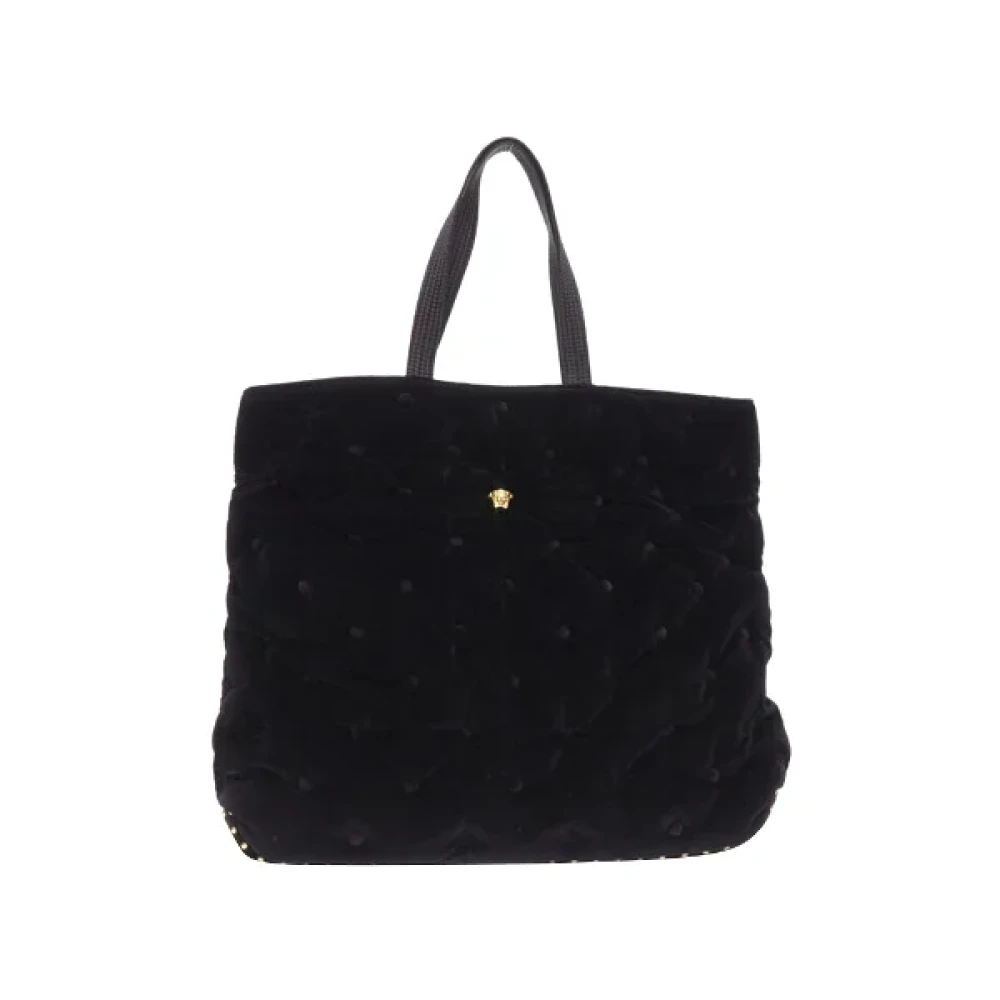 Versace Nylon handbags Black Dames
