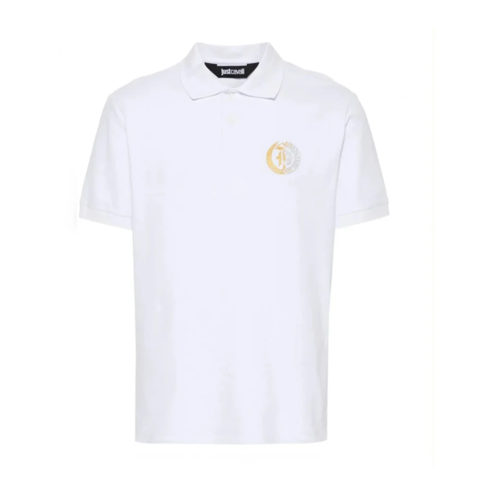 Just Cavalli T-shirts en Polos White Heren
