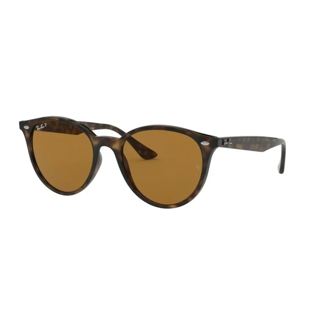Ray-Ban Sunglasses - Tortoise Frame Brown Lenses Polarized 53-19, RB4305 - Image 4