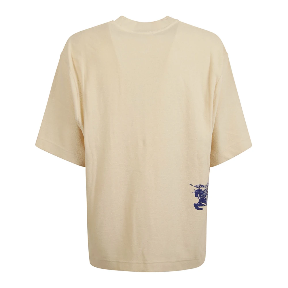 Burberry Stijlvolle T-shirts en Polos Beige Heren