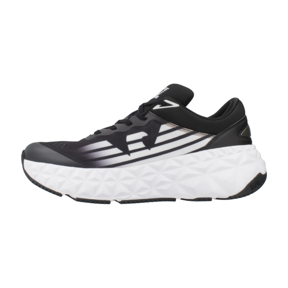 Emporio Armani Ea7 Herr Svart Skor 41 1/2 Eu, Sneakers