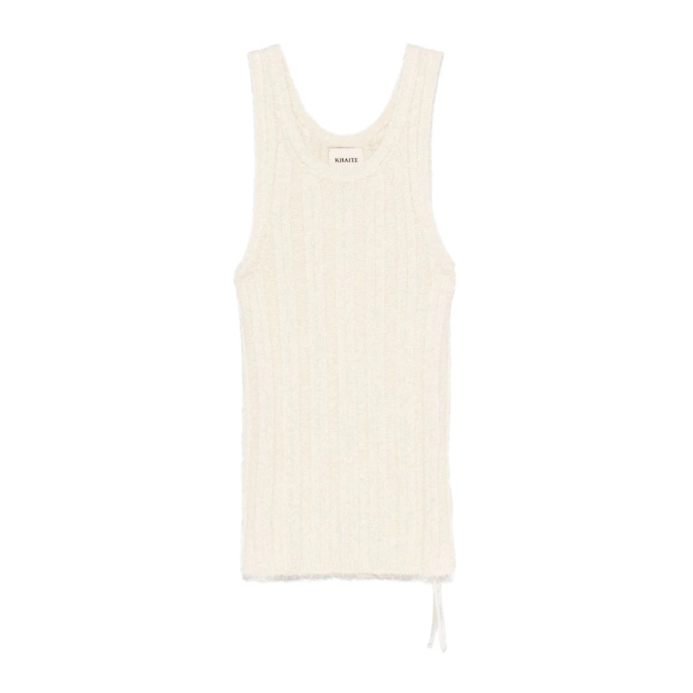 Tops > Sleeveless Tops - - Khaite - Modalova