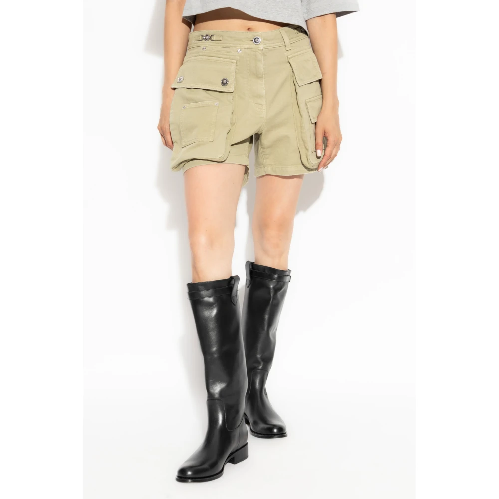Versace Cargo-shorts Beige Dames