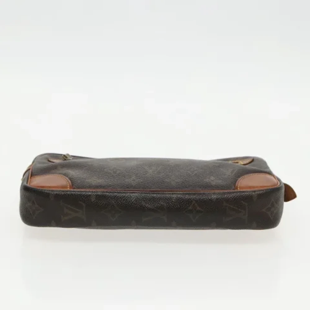 Louis Vuitton Vintage Pre-owned Canvas clutches Brown Dames