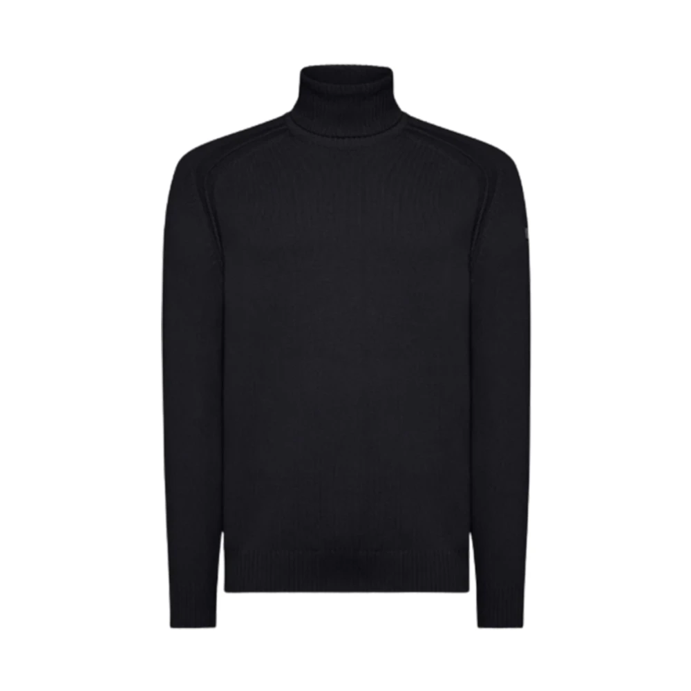 Rrd Men's Blue Turtlenecks, S, Dark Turtleneck