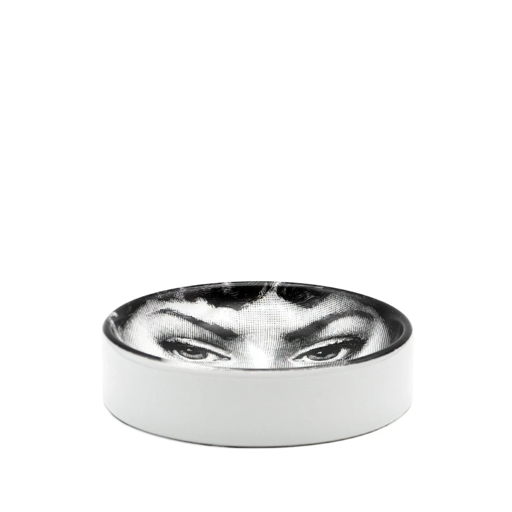 Fornasetti Zwarte Levende Asbak Tema e Variazioni Black Dames