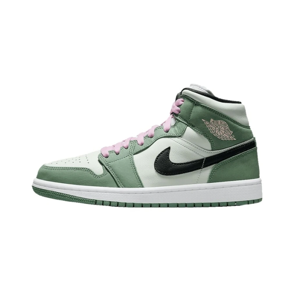 Jordan Women's Green Air 1 Mid Se "Dutch " Cz0774 300" - Shoes - Size 8.5W - Image 4
