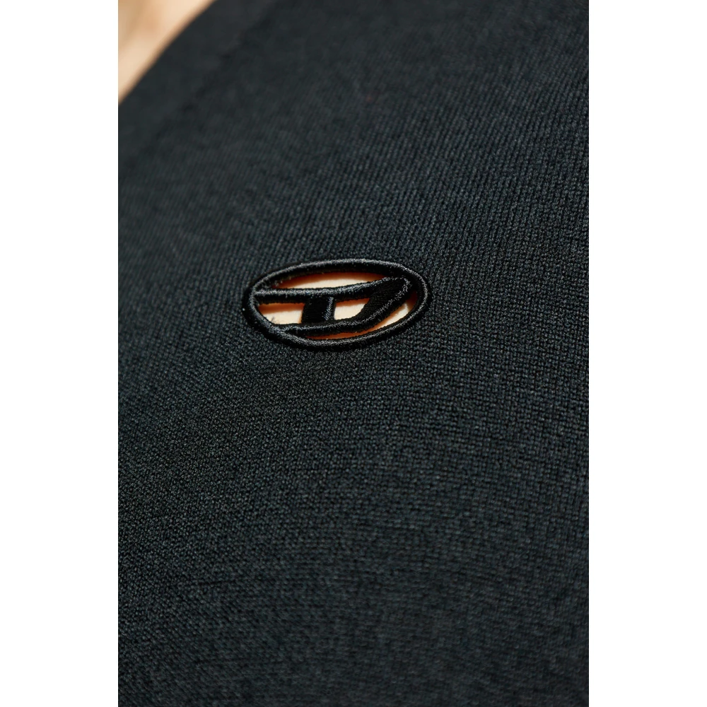 Diesel Cardigan K-Volto Black Heren