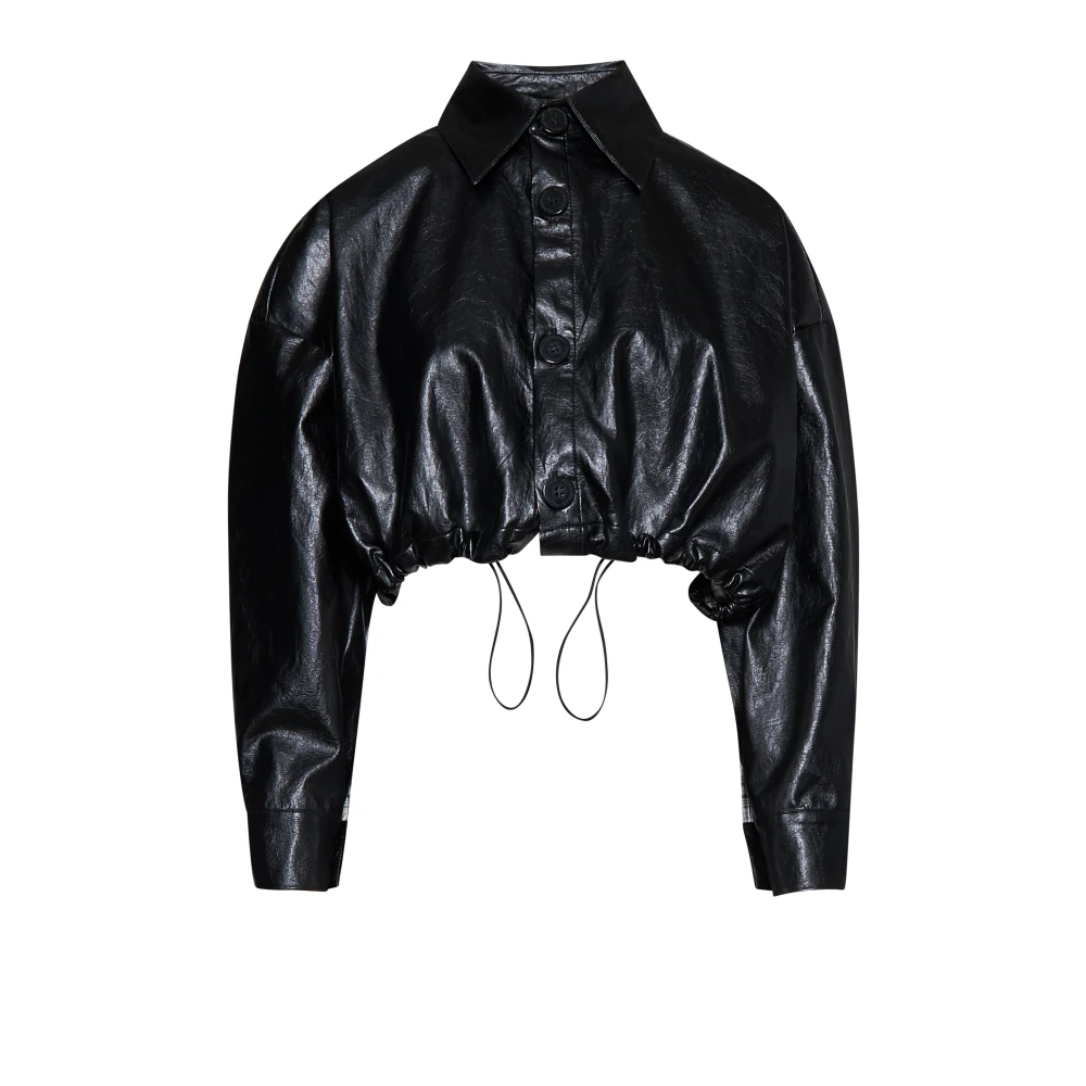 Silvian Heach Femme Noir - Veste Courte Boutonnée - Vestes - Taille: 40 Fr