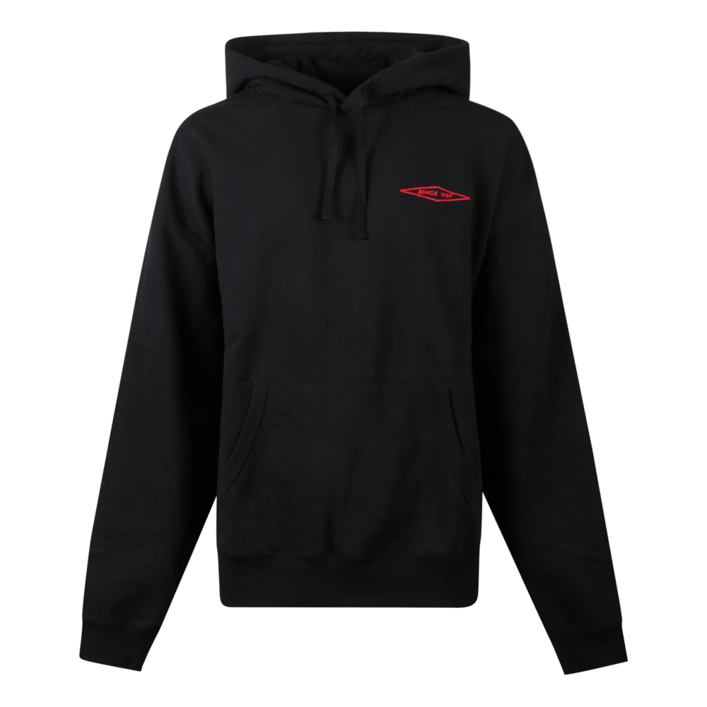 Junya Watanabe Black Hoodies, Male, M, Logo Hoodie