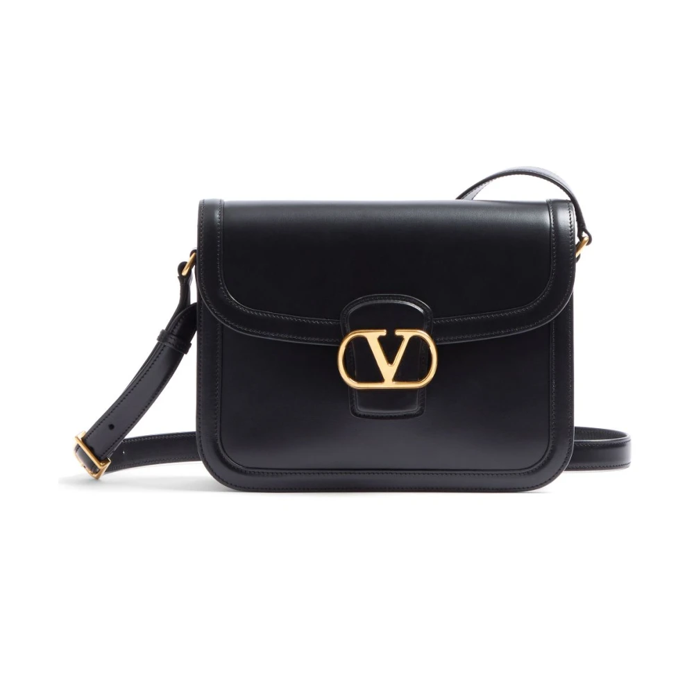 Valentino Garavani Zwarte tassen met 9to5 V-logo Black Heren