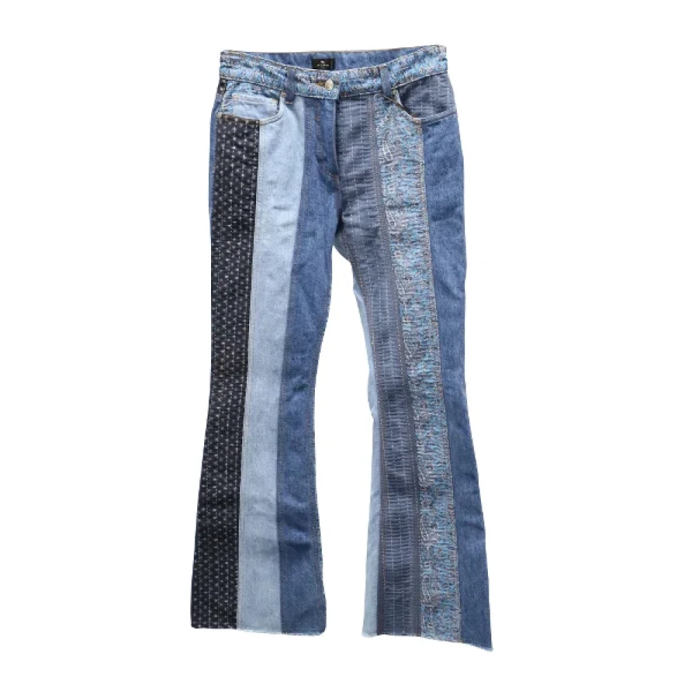 ETRO Cotton jeans Blue Dames