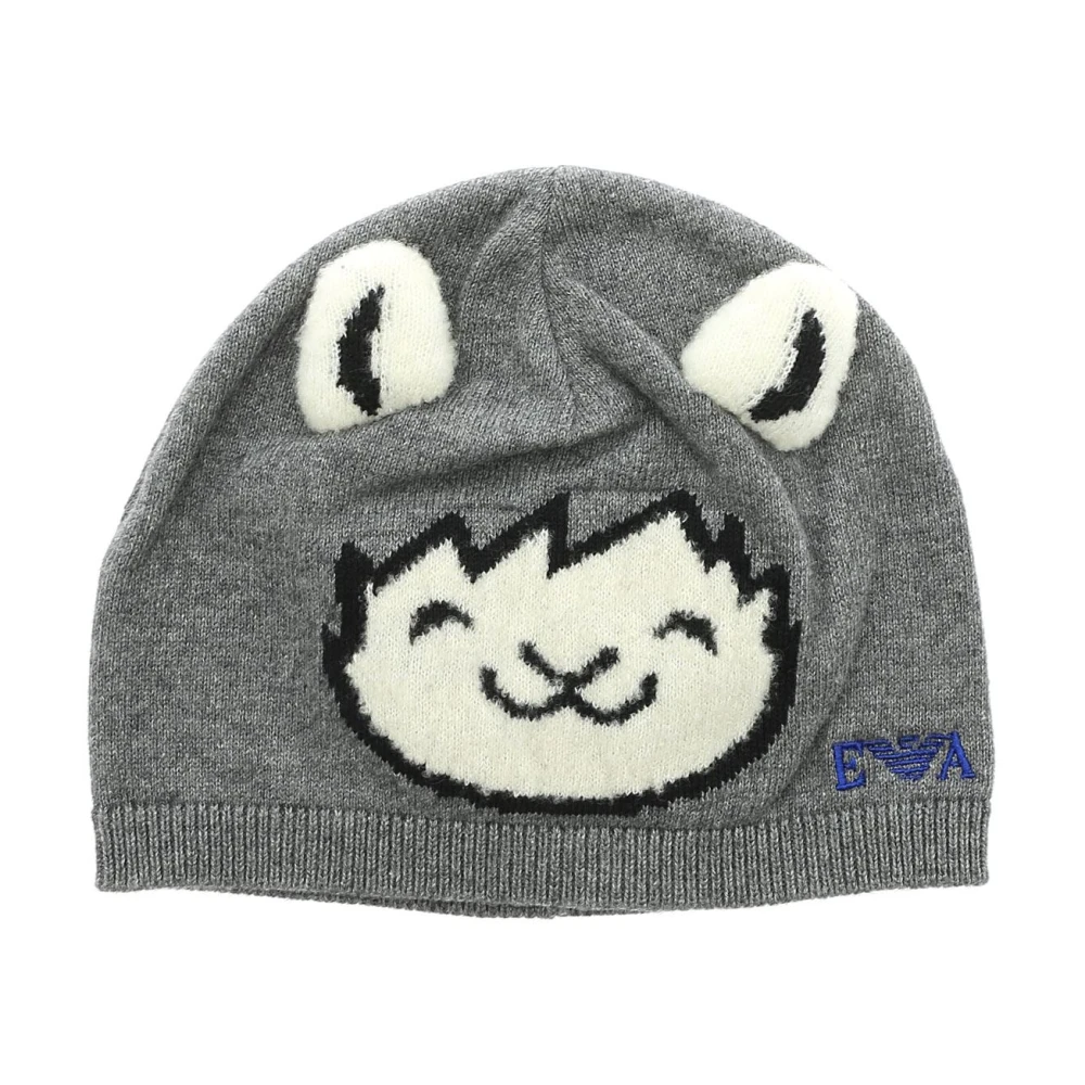 Emporio Armani Uomo Grigio - Cappellino Con Logo Ricamato - Accessories - S
