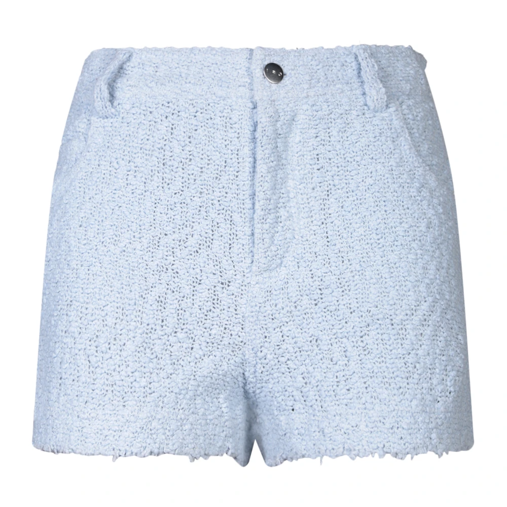 IRO Blå Chic Sommar Shorts Blue, Dam