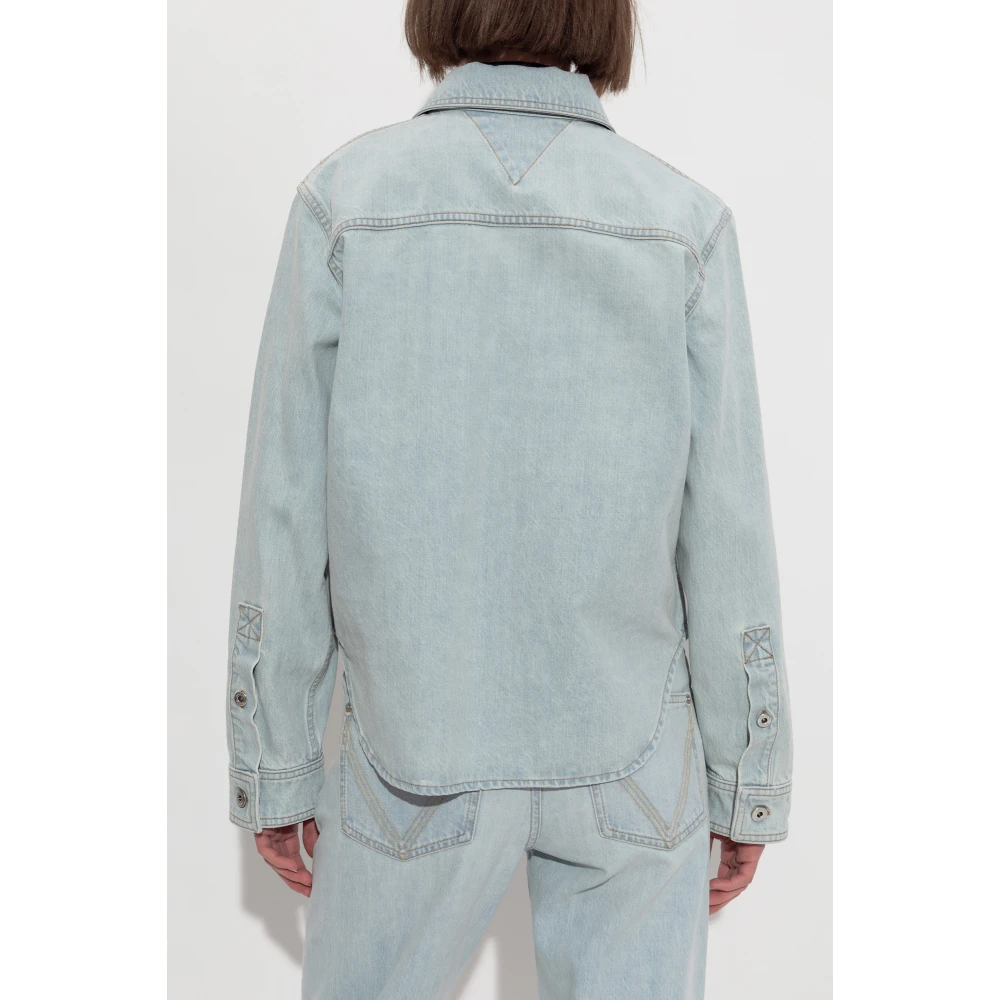 Bottega Veneta Denim overhemd Blue Dames