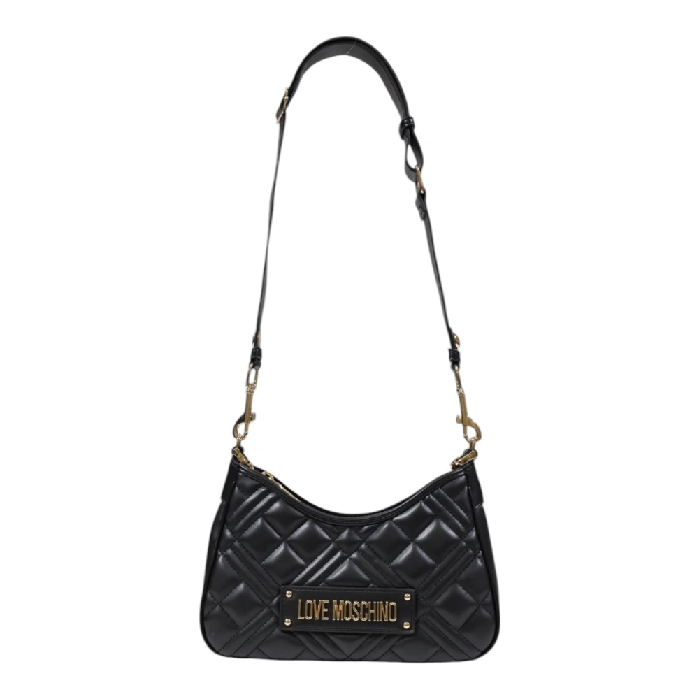 Love Moschino Women's Black Shoulder Bags, One Size, Shoulder Bag