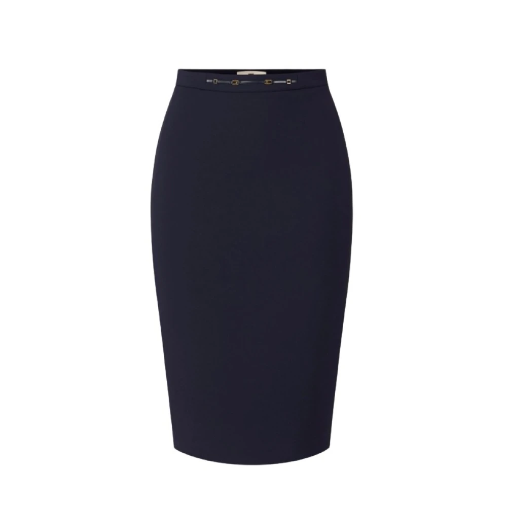 Elisabetta Franchi Donna Blu - Gonna A Tubo - Skirts - S