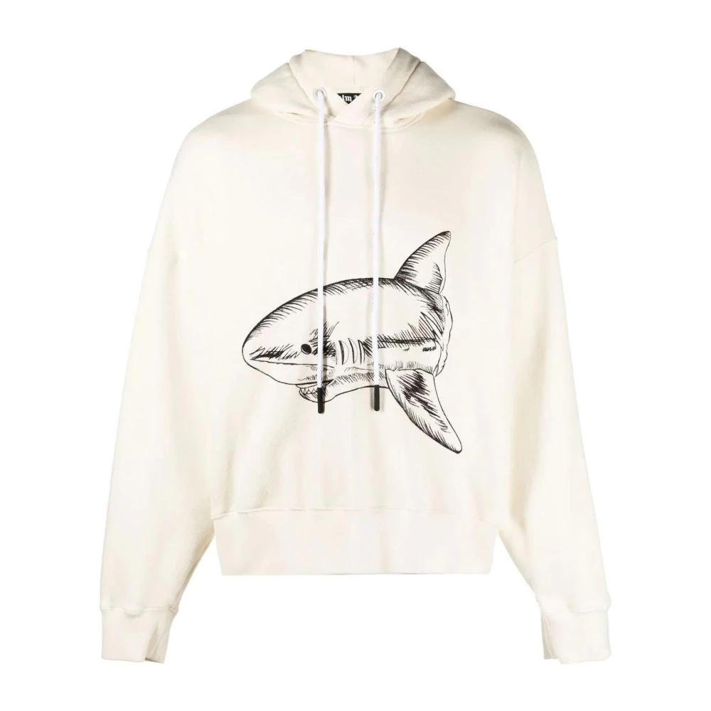 Palm Angels Herren Weiß Sweatshirts & Hoodies, Xlgröße: