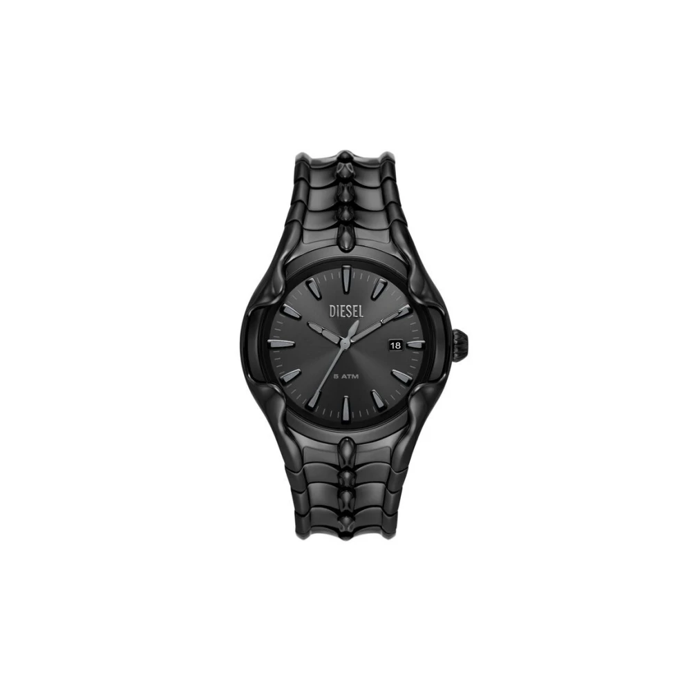 Diesel Uomo Nero Accessori, Taglia Unica, New,