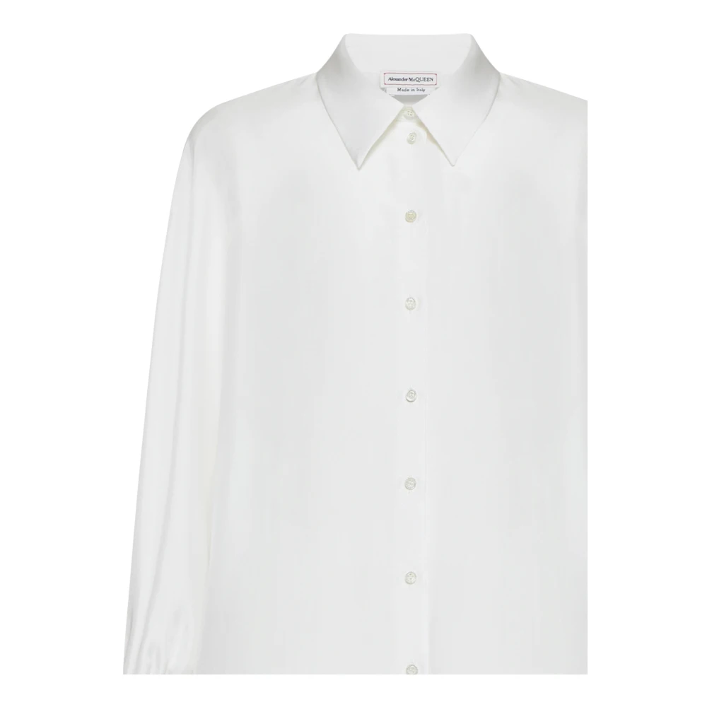 alexander mcqueen Wit Herenshirt White Dames