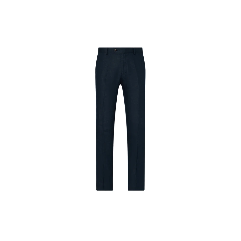 Liu Jo Mannelijk Blauw Jeans Heren, Xl, Linnen, Linnen Broek
