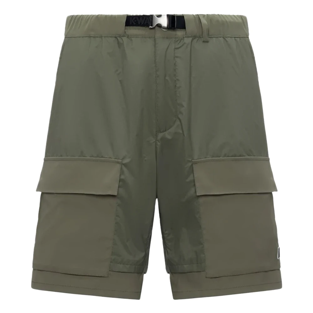 K-Way Men's Green Casual Shorts, M, Shorts