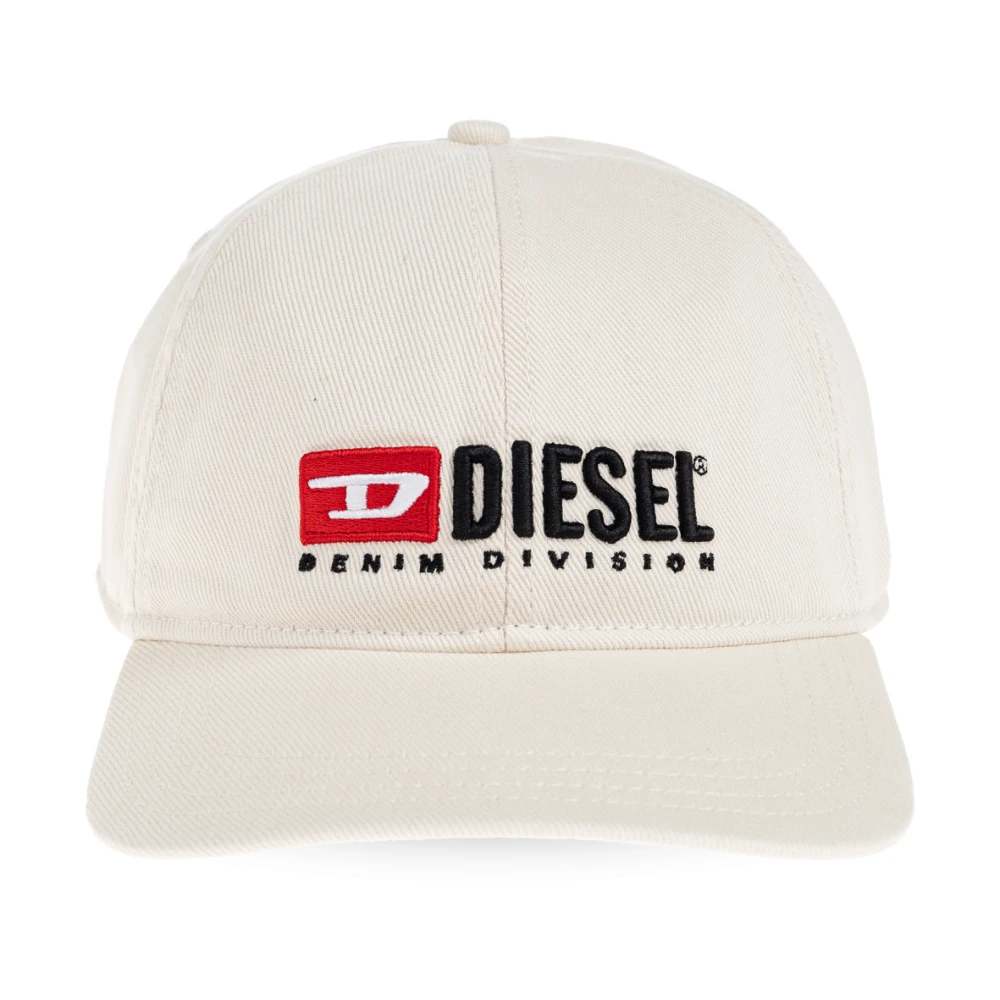 Diesel Herr Beige Accessoarer S, Bomull, Baseball Cap Corry-Div-Wash