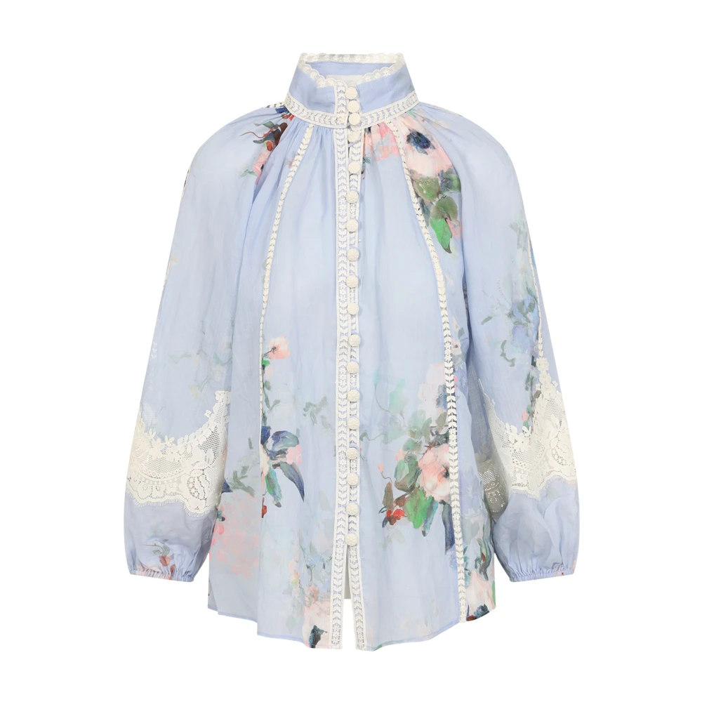 Zimmermann Bloemen Kant Blouse Multicolor Dames