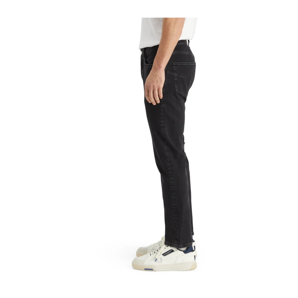 Scotch & Soda Core Zee Straight Jeans van katoen Black Heren