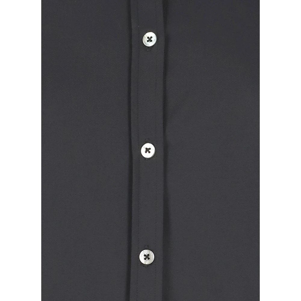 RRD Zwarte Shirt met Kraag en Knopen Black Dames