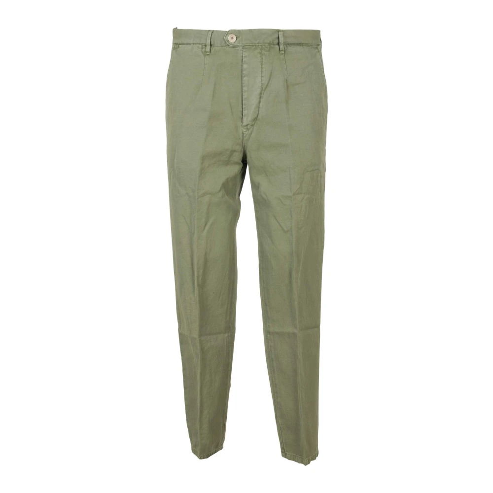 Tela Genova Stijlvolle Duilio Broek Green Heren