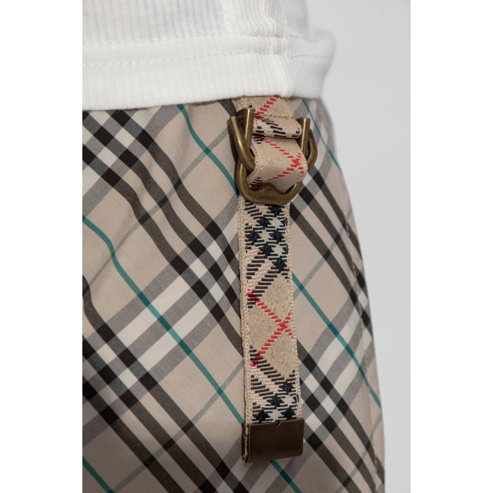 Burberry Gerimpelde Top White Dames