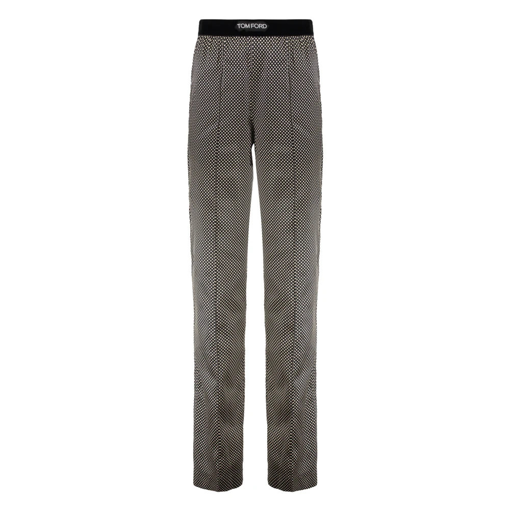 Trousers > Straight Trousers - - Tom Ford - Modalova