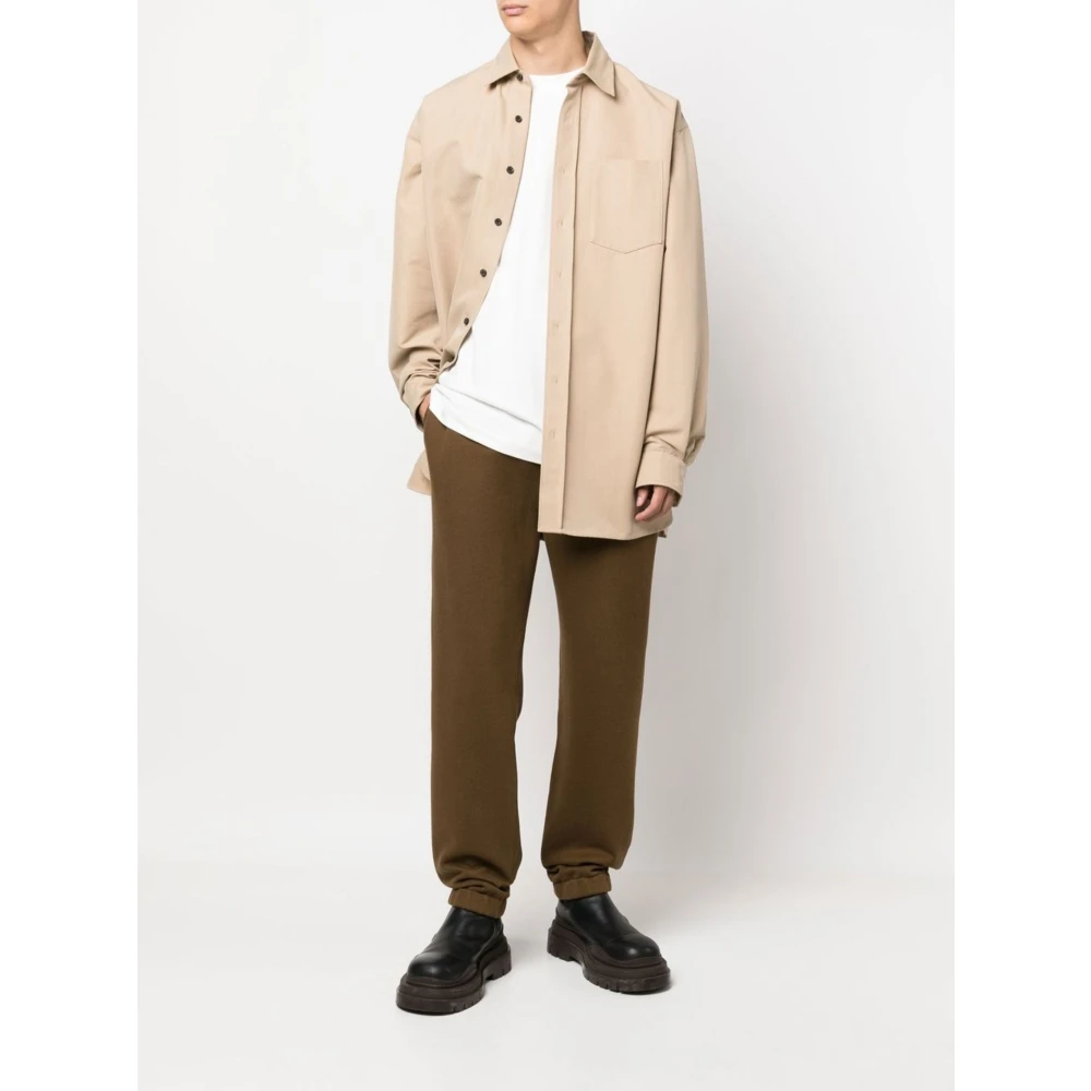 Jil Sander Luxe Witte Tee Set White Heren