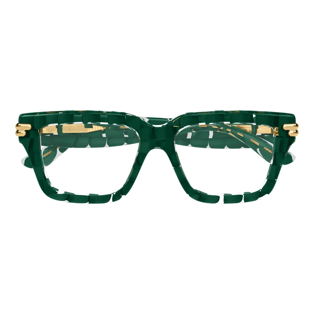 Bottega Veneta Stijlvolle Bril Bv1324O Kleur 004 Green Unisex
