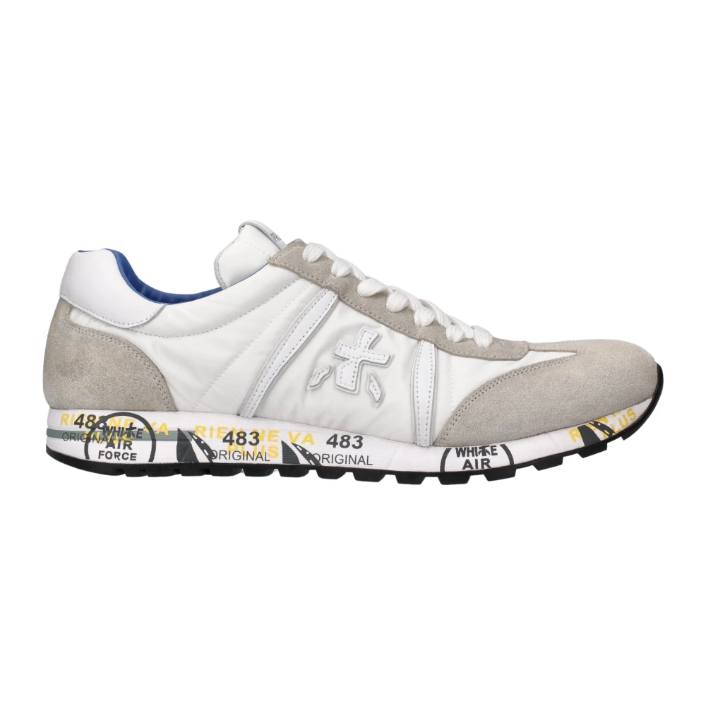 Premiata Men's Multicolor Sneakers, 8 Uk, Lucy D 206E Trainers