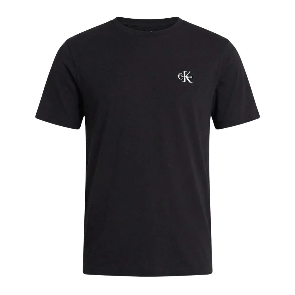 Calvin Klein Men's Black Lounge T-Shirt - Cotton Classics Pride - T-Shirts - S - Tops