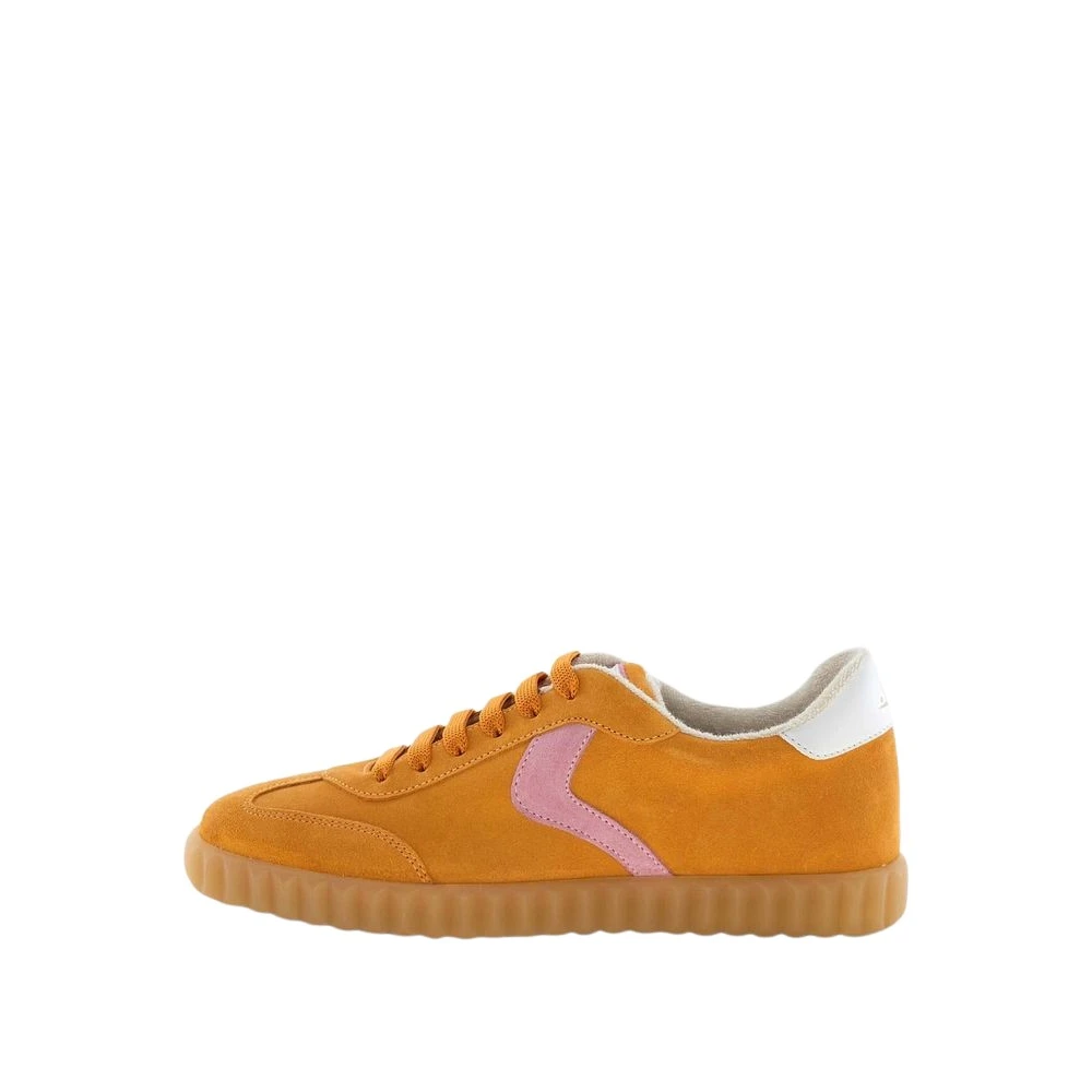 Voile Blanche Ines Suede Sneaker Dames Schoenen Oranje