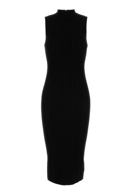 robe-noire-en-melange-viscose-stretch