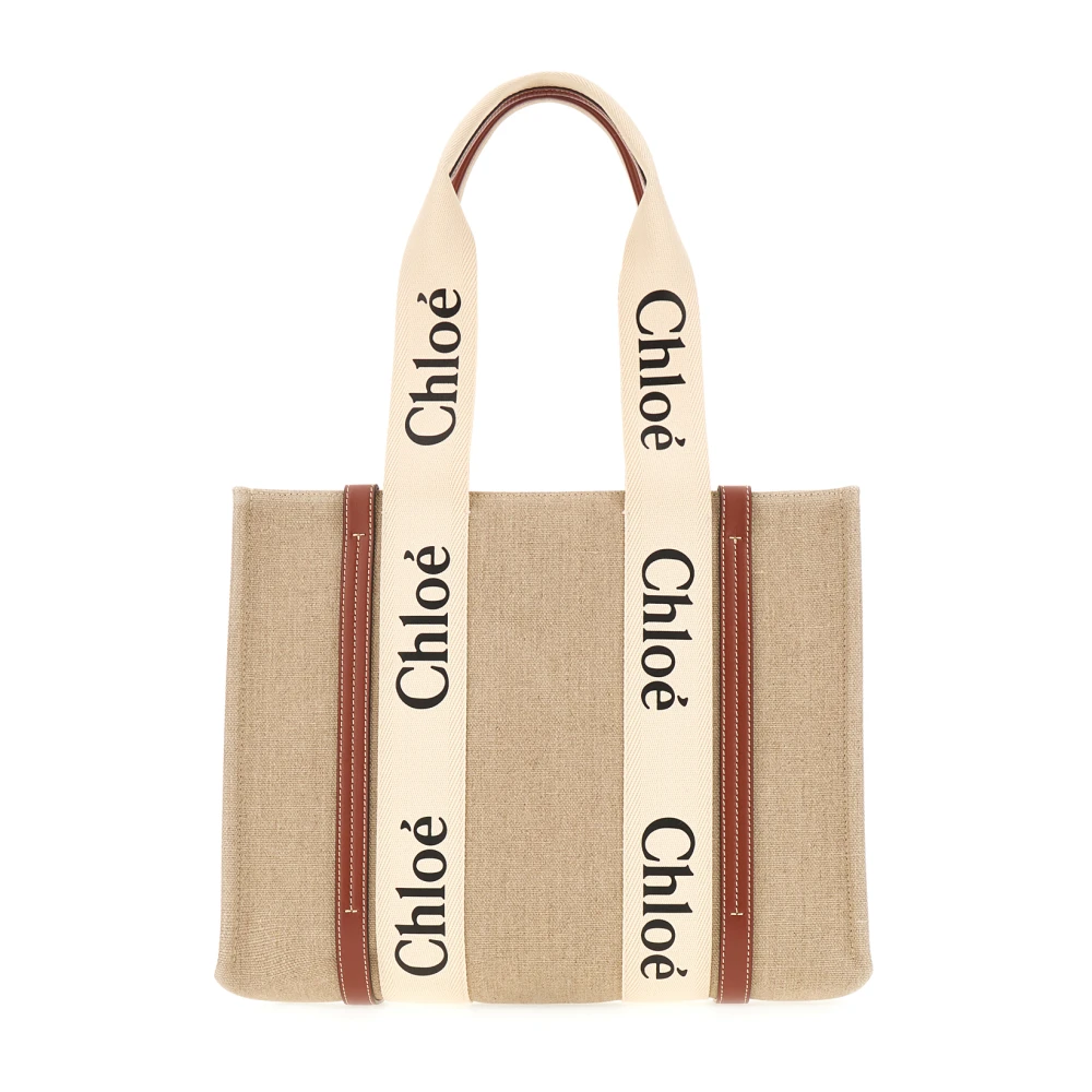 Chloé - Bags > Tote Bags - Beige - Chloé - Modalova